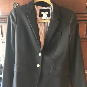 J. Crew Original Schoolboy Blazer - Black Wool, 4